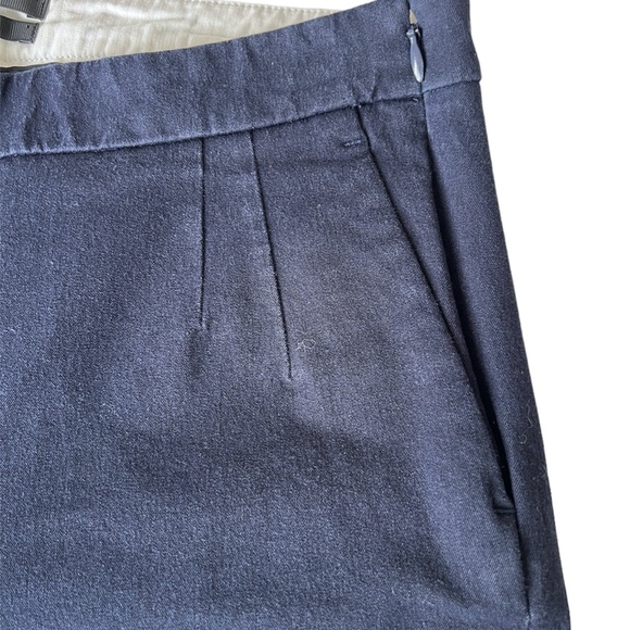 J Crew Martie Blue Stretch Cropped Pants Size 2 - Picture 5 of 14